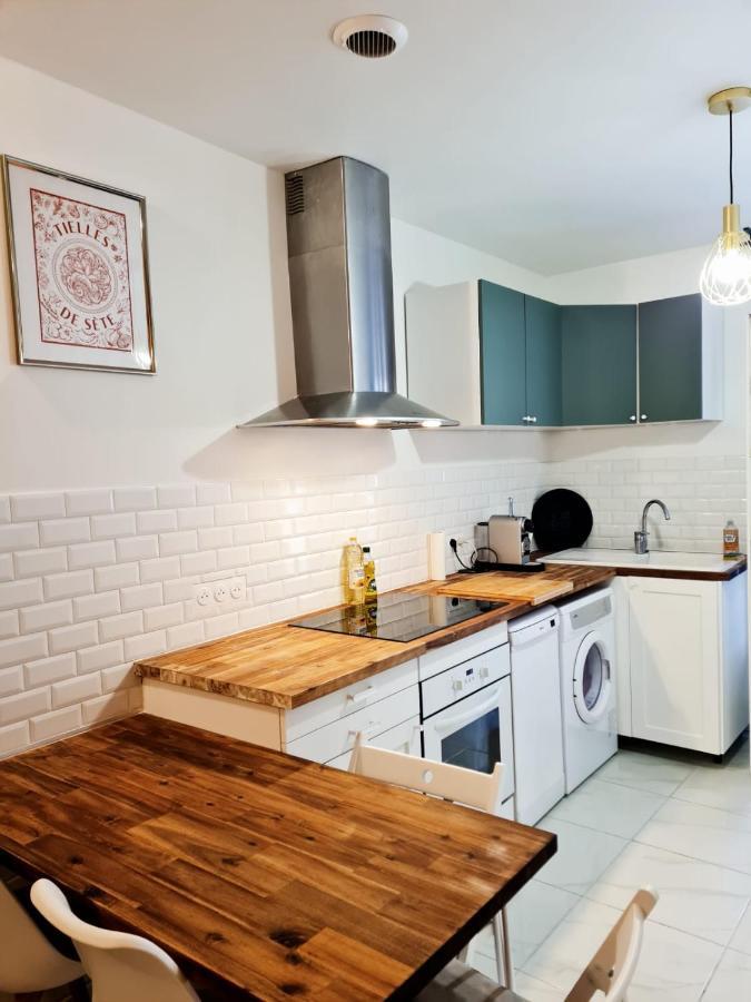 Sete, T2 Cosy Et Atypique, Jardin Chateau D'Eau, Centre Ville Eksteriør bilde