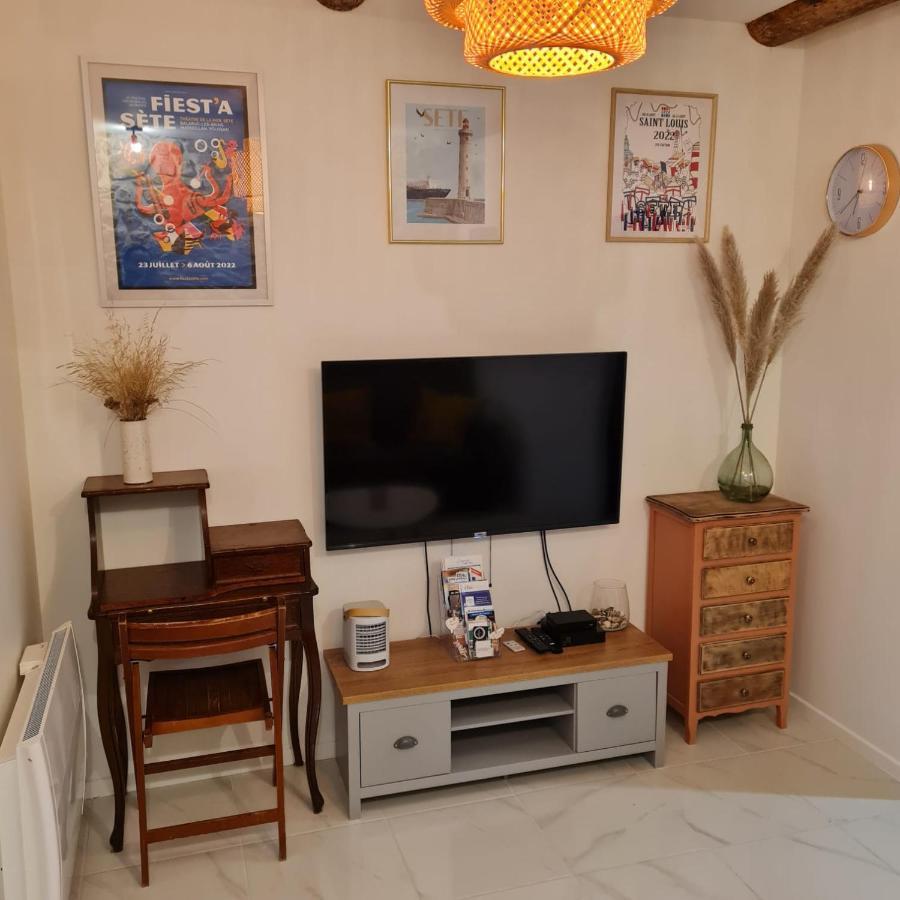 Sete, T2 Cosy Et Atypique, Jardin Chateau D'Eau, Centre Ville Eksteriør bilde